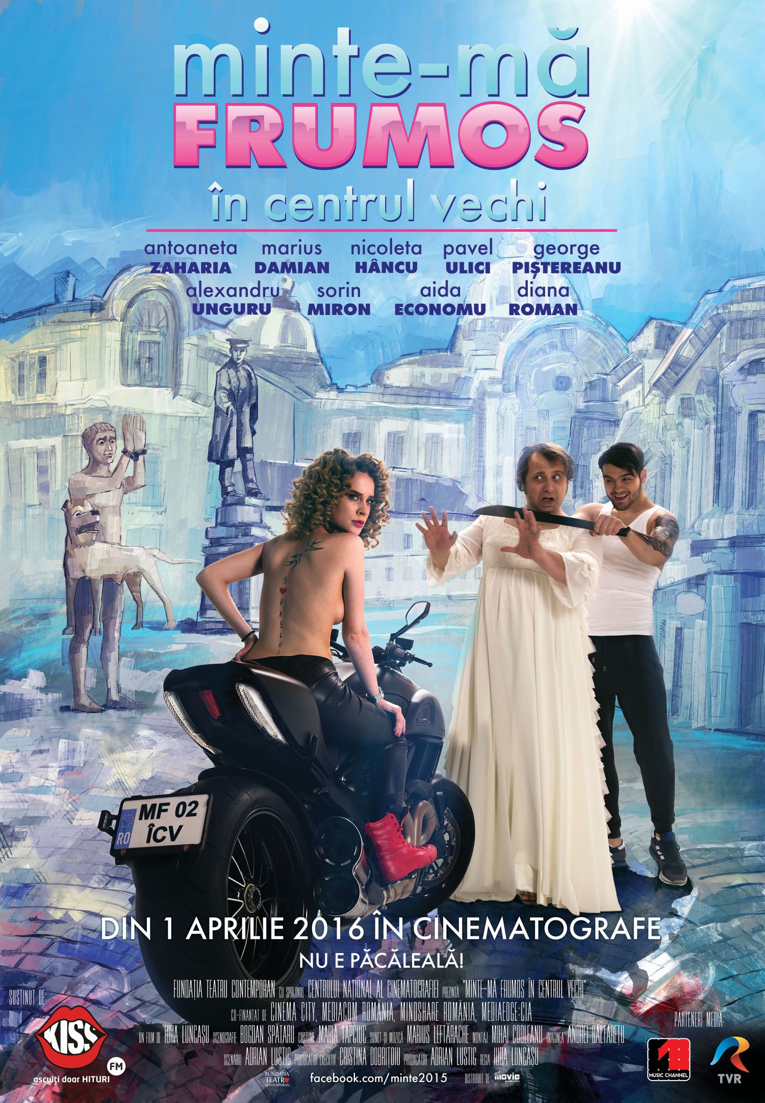 afis Minte-ma Frumos in Centrul Vechi