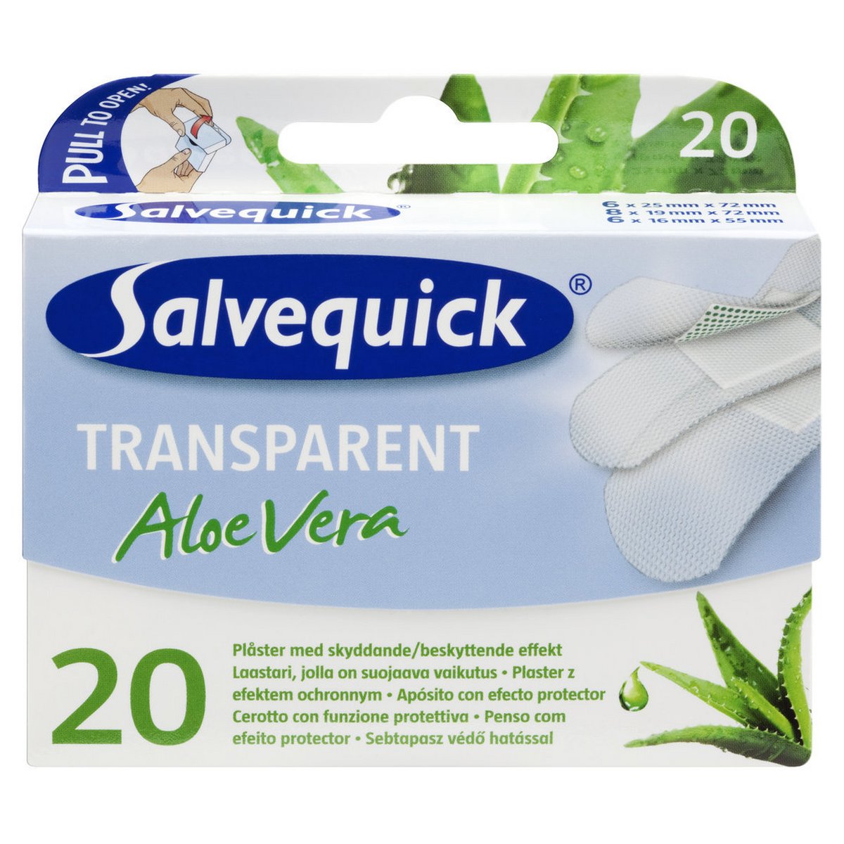 Salvequick-Aloe-Vera-transparent-laastari-20-kpl