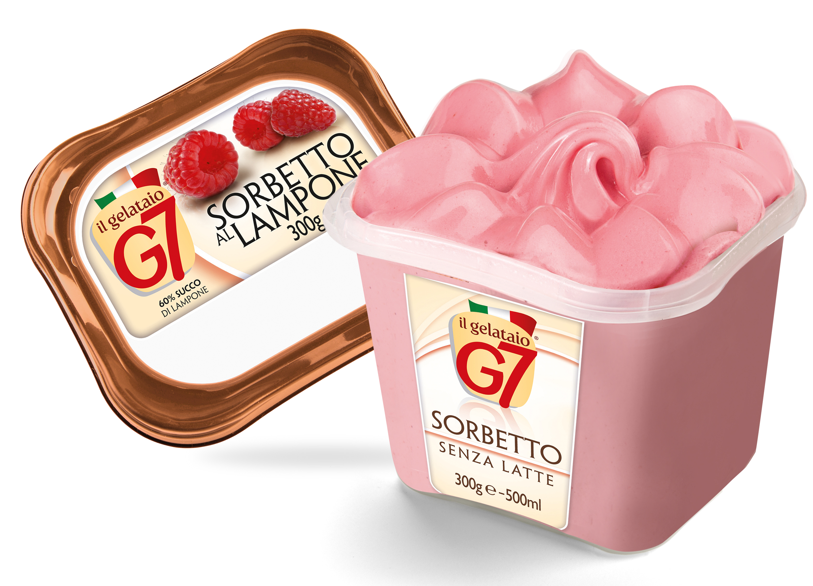 sorbet de zmeura